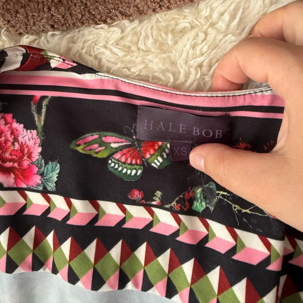 Hale Bob Stretchy Floral Top
